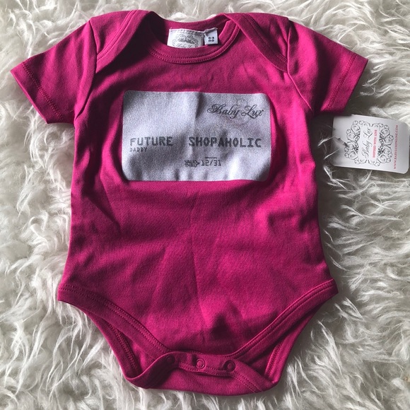 Baby Shopaholic Onesie - Picture 1 of 4